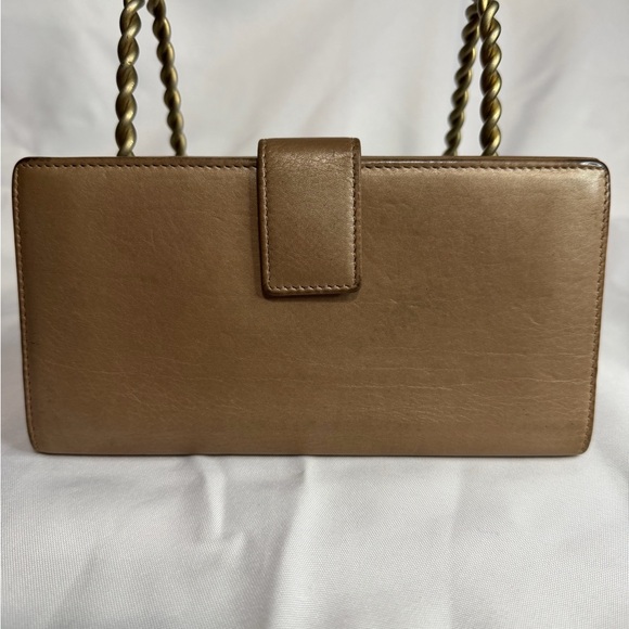 Gucci Wallet vintage taupe some ware - Picture 3 of 10